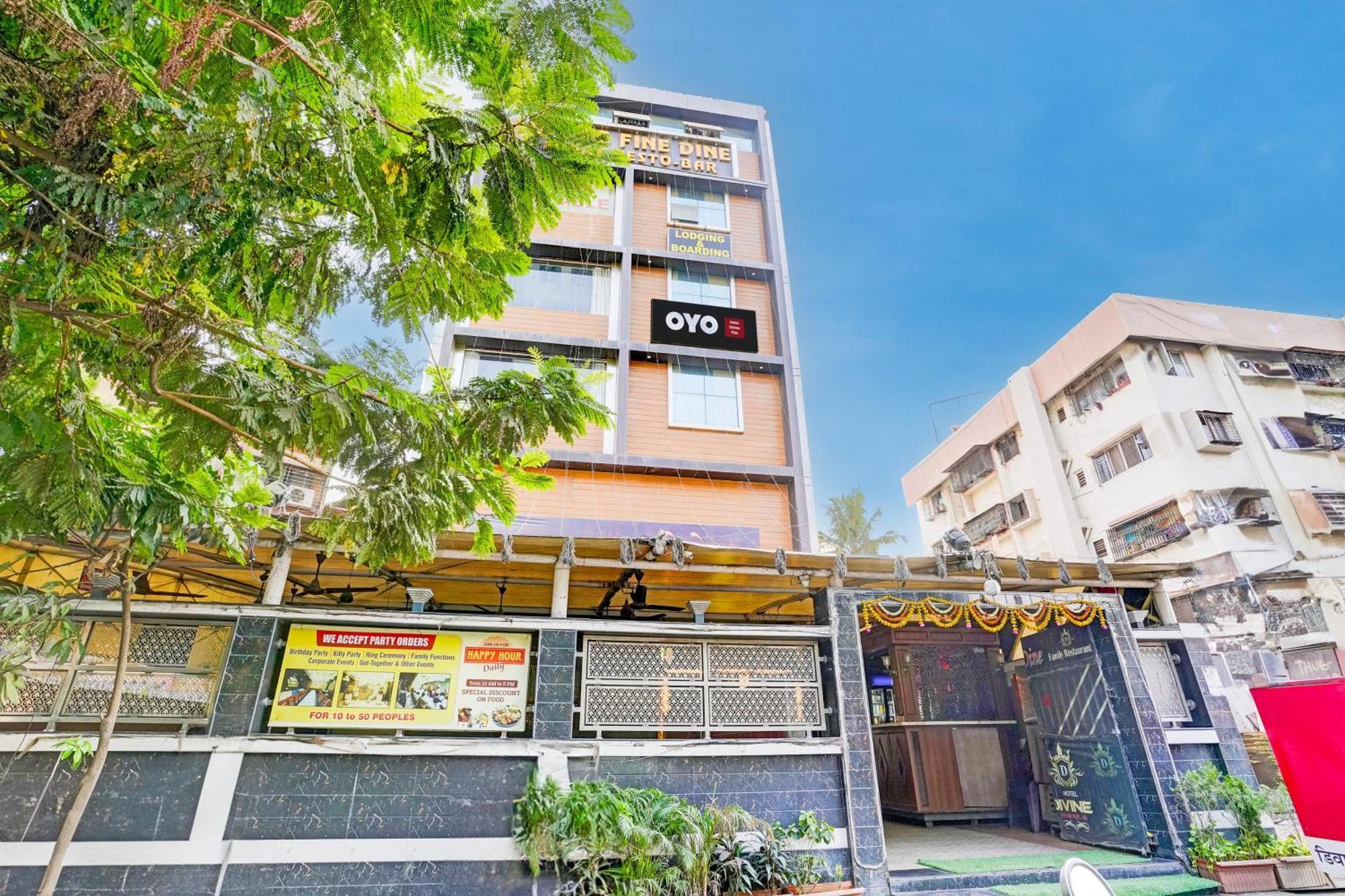 Super Hotel O Divine Fine Dine Lodging And Boarding Kalyān Extérieur photo